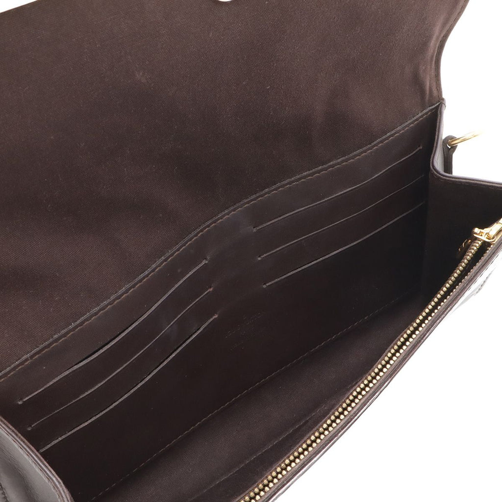 Louis Vuitton Monogram Vernis Rossmore MM Shoulder Bag 2-Way Clutch Amarante — view 6