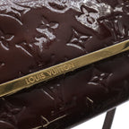 Louis Vuitton Monogram Vernis Rossmore MM Shoulder Bag 2-Way Clutch Amarante — view 4