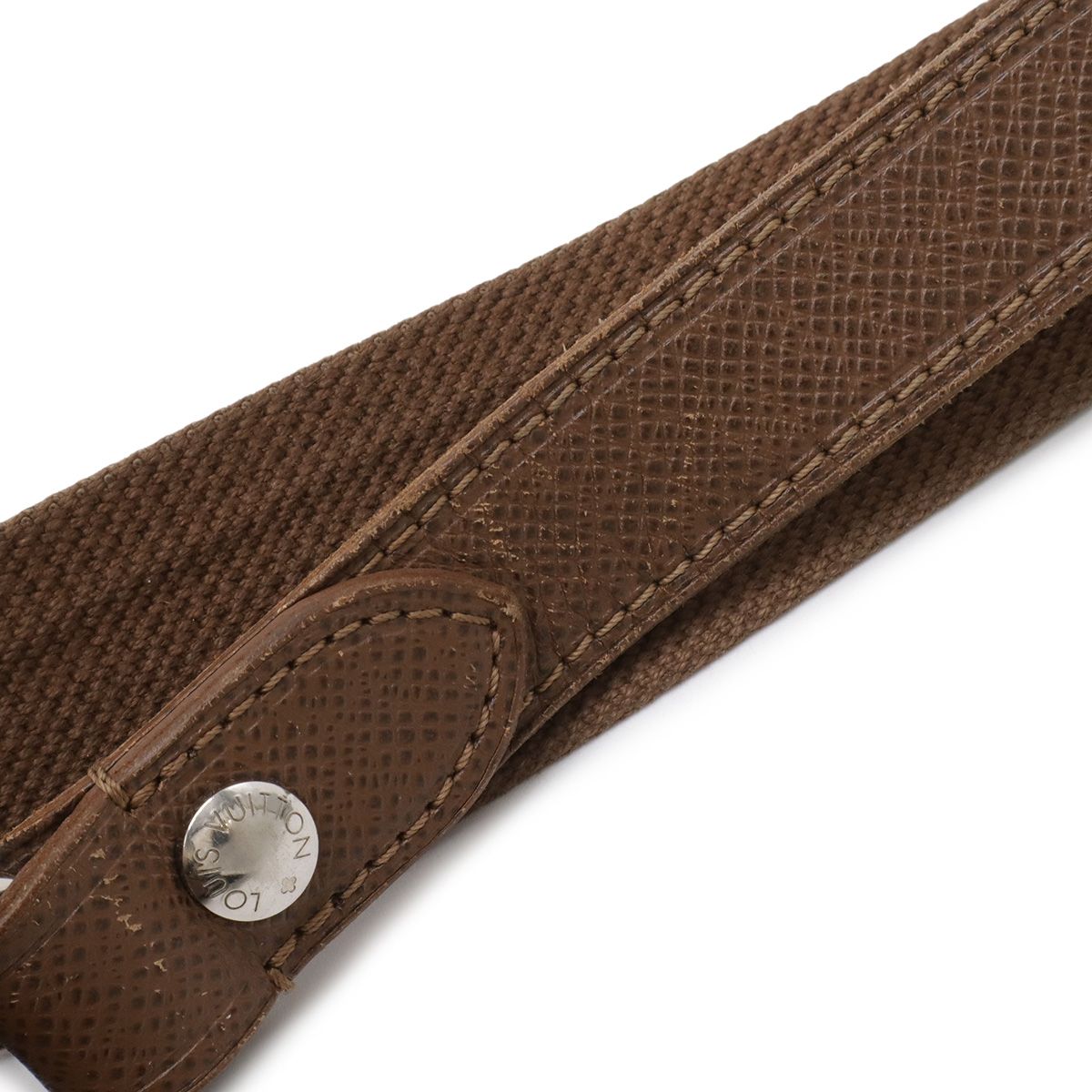 Louis Vuitton Taiga Andrey Shoulder Bag Crossbody Leather Grizzly Brown — view 6