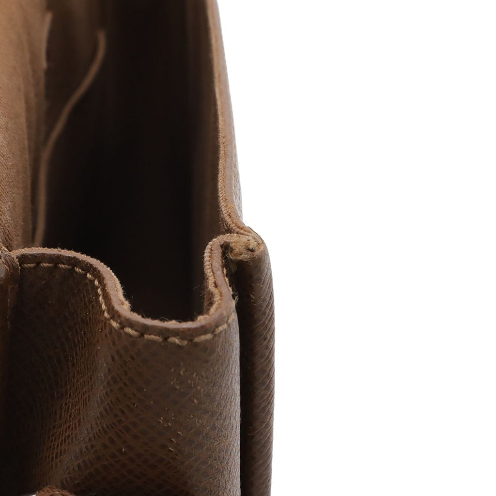 Louis Vuitton Taiga Andrey Shoulder Bag Crossbody Leather Grizzly Brown — view 8