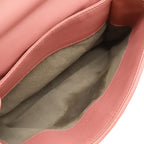 Bottega Veneta Olympia Intrecciato Small Shoulder Bag Chain Leather Pink — view 6