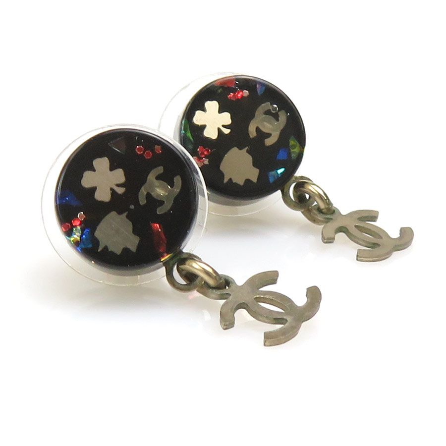 Chanel Earrings Silver — view 4