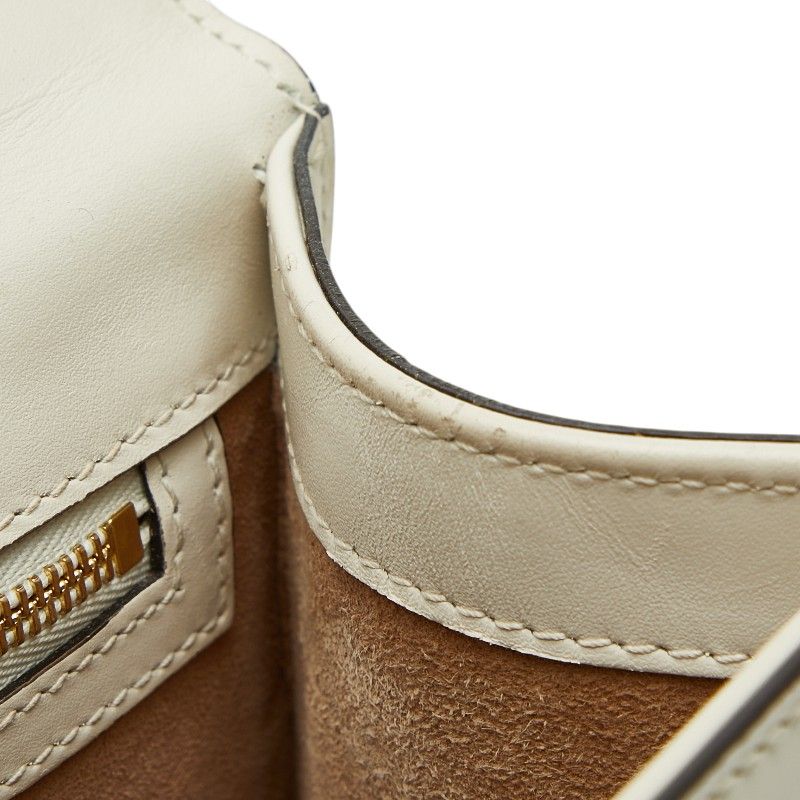 Gucci Sherry Line Sylvie Shoulder Bag White Multicolor Leather — view 8