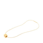 Hermes Cage de Ash Cube Necklace Gold Plated — view 4
