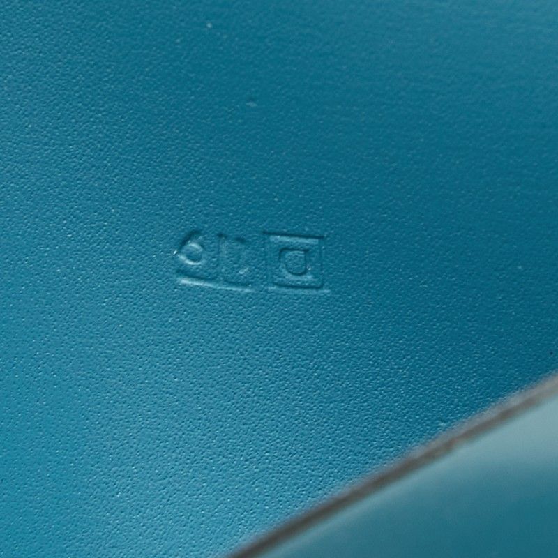 Hermes Agenda Vision Notebook Cover Blue Light Box Calf — view 9