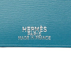 Hermes Agenda Vision Notebook Cover Blue Light Box Calf — view 8