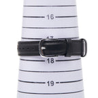 Tiffany & Co Atlas Watch Silver Black Leather — view 7