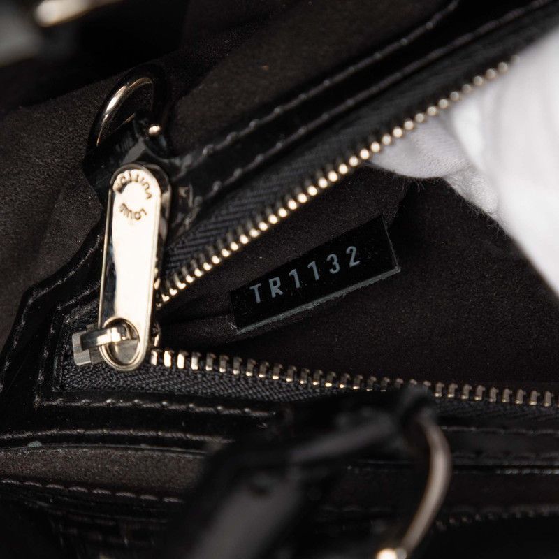 Louis Vuitton Epi Electric Mirabo PM Handbag Noir Black Leather — view 8