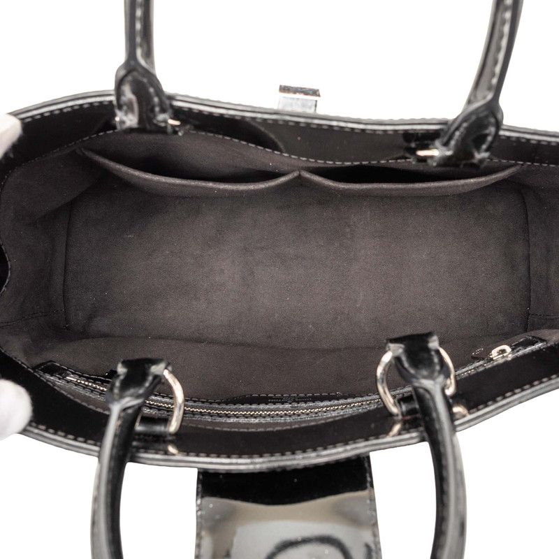 Louis Vuitton Epi Electric Mirabo PM Handbag Noir Black Leather — view 6