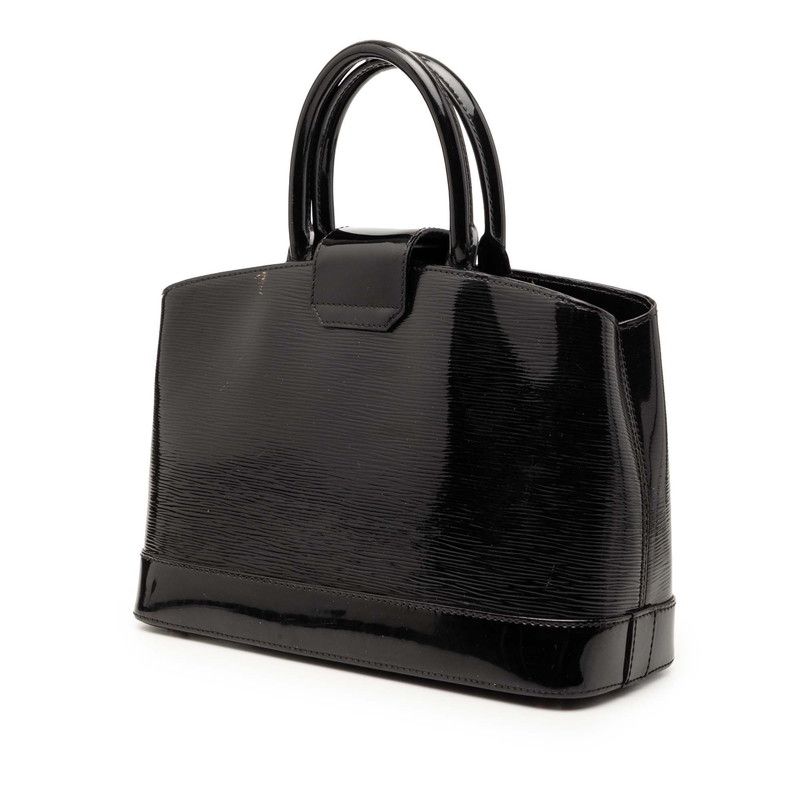 Louis Vuitton Epi Electric Mirabo PM Handbag Noir Black Leather — view 2