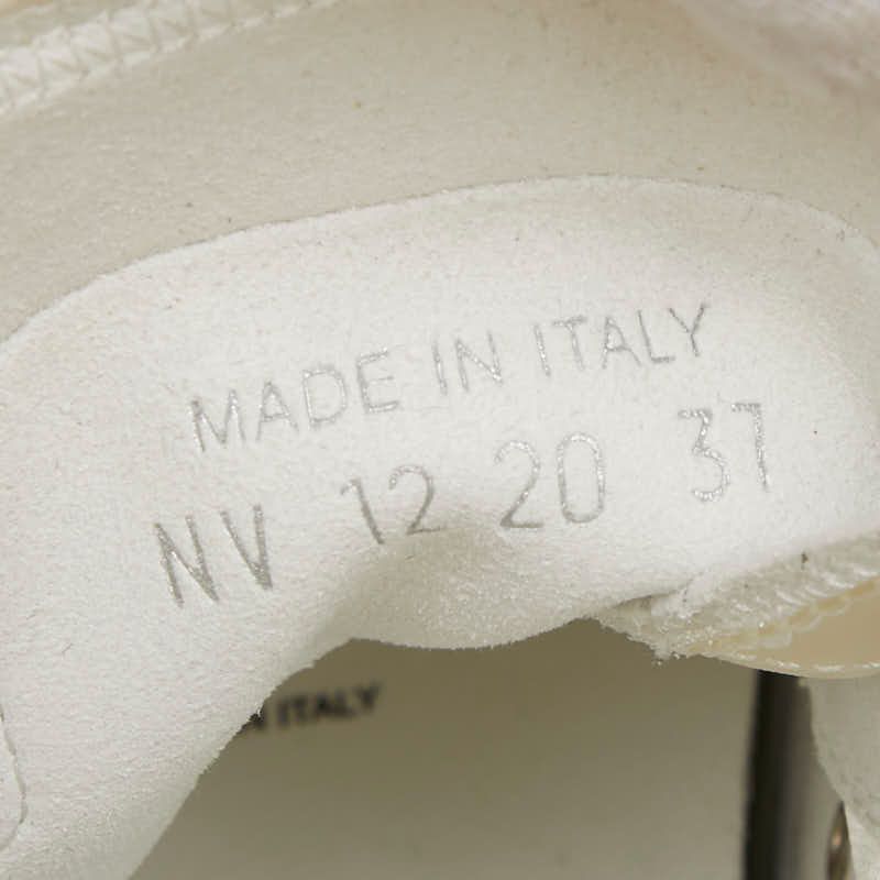 Dior Oblique League High Top Sneakers Cut 37 White Technical Fabric — view 9