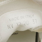 Dior Oblique League High Top Sneakers Cut 37 White Technical Fabric — view 9