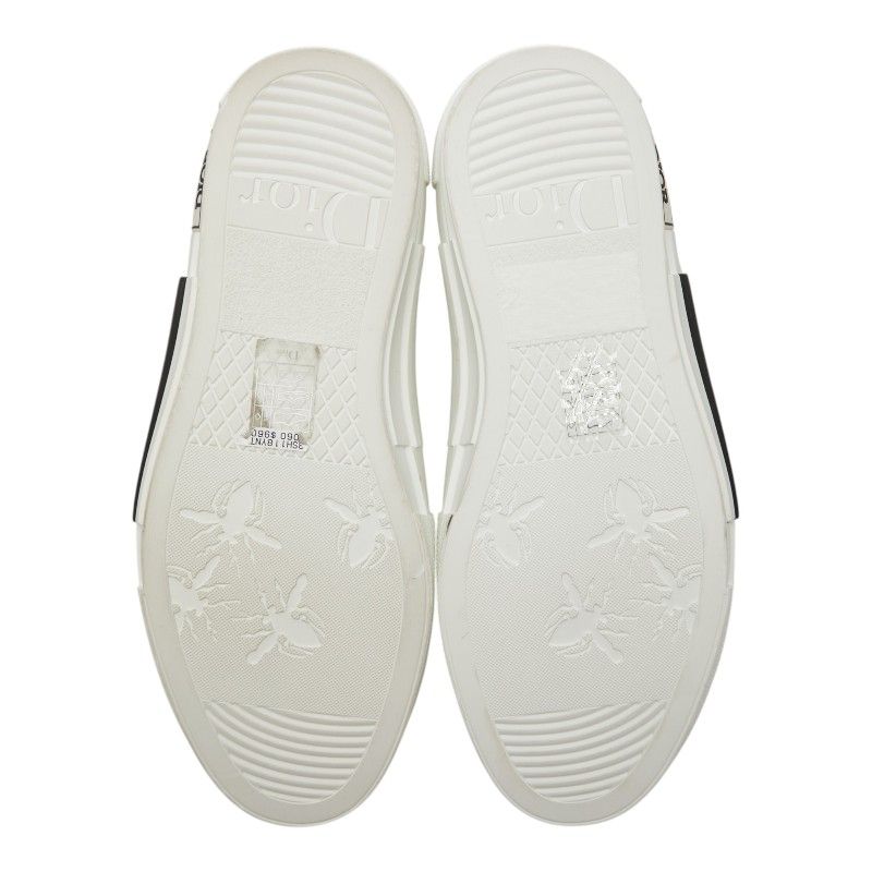 Dior Oblique League High Top Sneakers Cut 37 White Technical Fabric — view 5