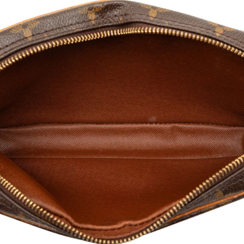 Louis Vuitton Monogram Pochette Marli Bandouliere Crossbody Shoulder Bag Brown — view 6