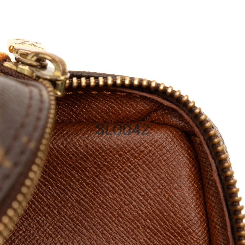 Louis Vuitton Monogram Pochette Marli Bandouliere Crossbody Shoulder Bag Brown — view 8