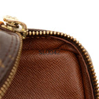 Louis Vuitton Monogram Pochette Marli Bandouliere Crossbody Shoulder Bag Brown — view 8