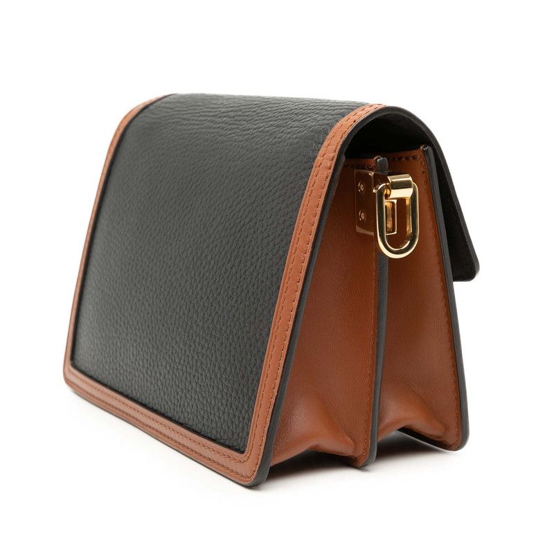 Louis Vuitton Dauphine Mini Shoulder Bag Brown Multicolor Leather — view 2