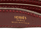 Hermes Belt Reversible Navy Red Leather — view 5