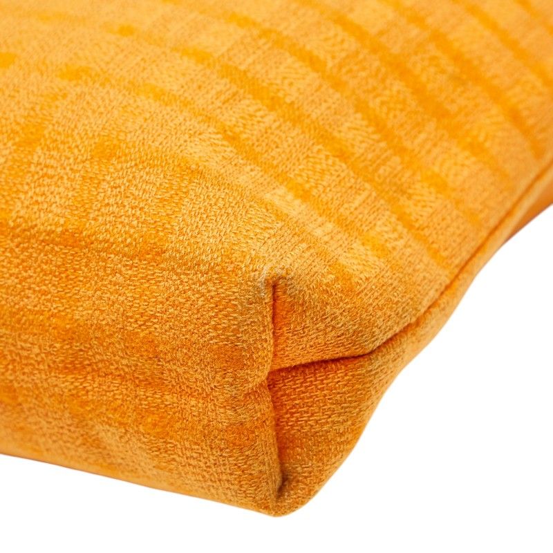 Hermes Amedaba Diago GM Tote Orange Wool Cotton — view 4