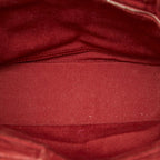 Hermes Fourre Tout PM Mini Tote Red Canvas — view 8