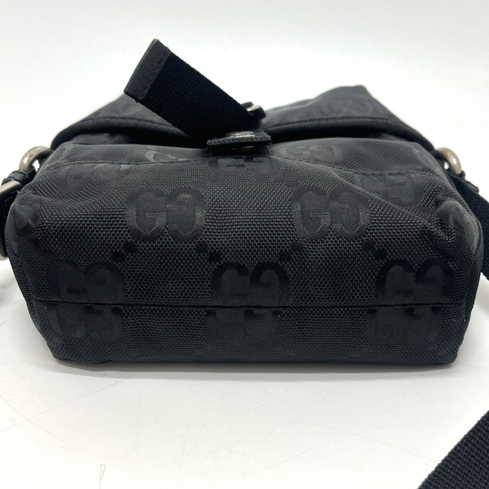 Gucci Shoulder Bag Off the Grid Nylon Leather Black — view 6