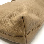 Prada Tote Logo Nylon Leather Beige — view 4