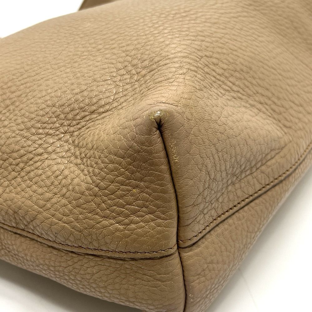 Prada Tote Logo Nylon Leather Beige — view 4