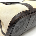 Hermes Tote Garden Party PM Toile Ash Beige — view 6