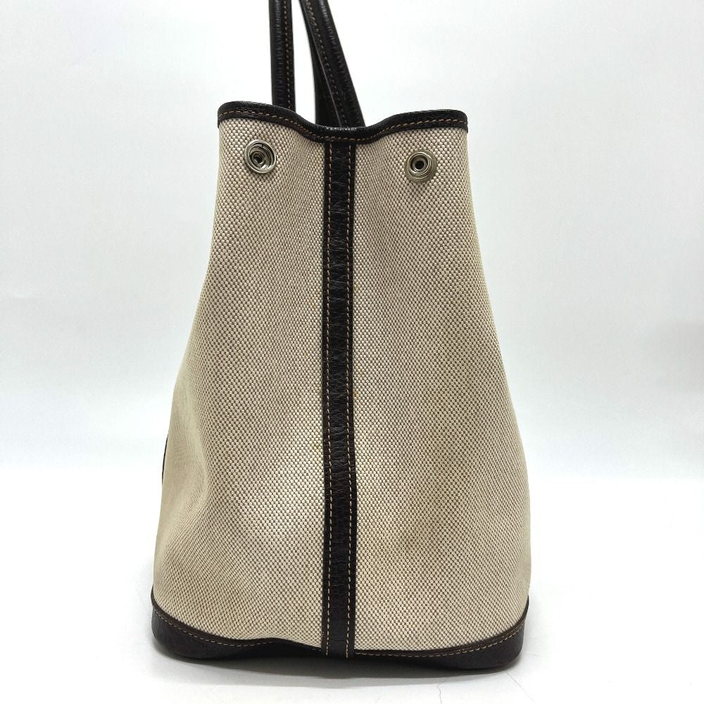 Hermes Tote Garden Party PM Toile Ash Beige — view 4
