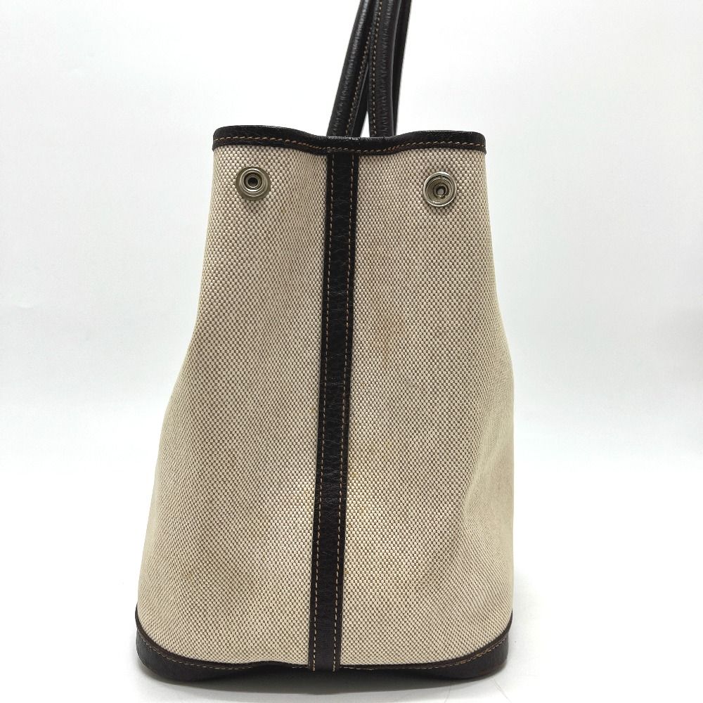 Hermes Tote Garden Party PM Toile Ash Beige — view 3