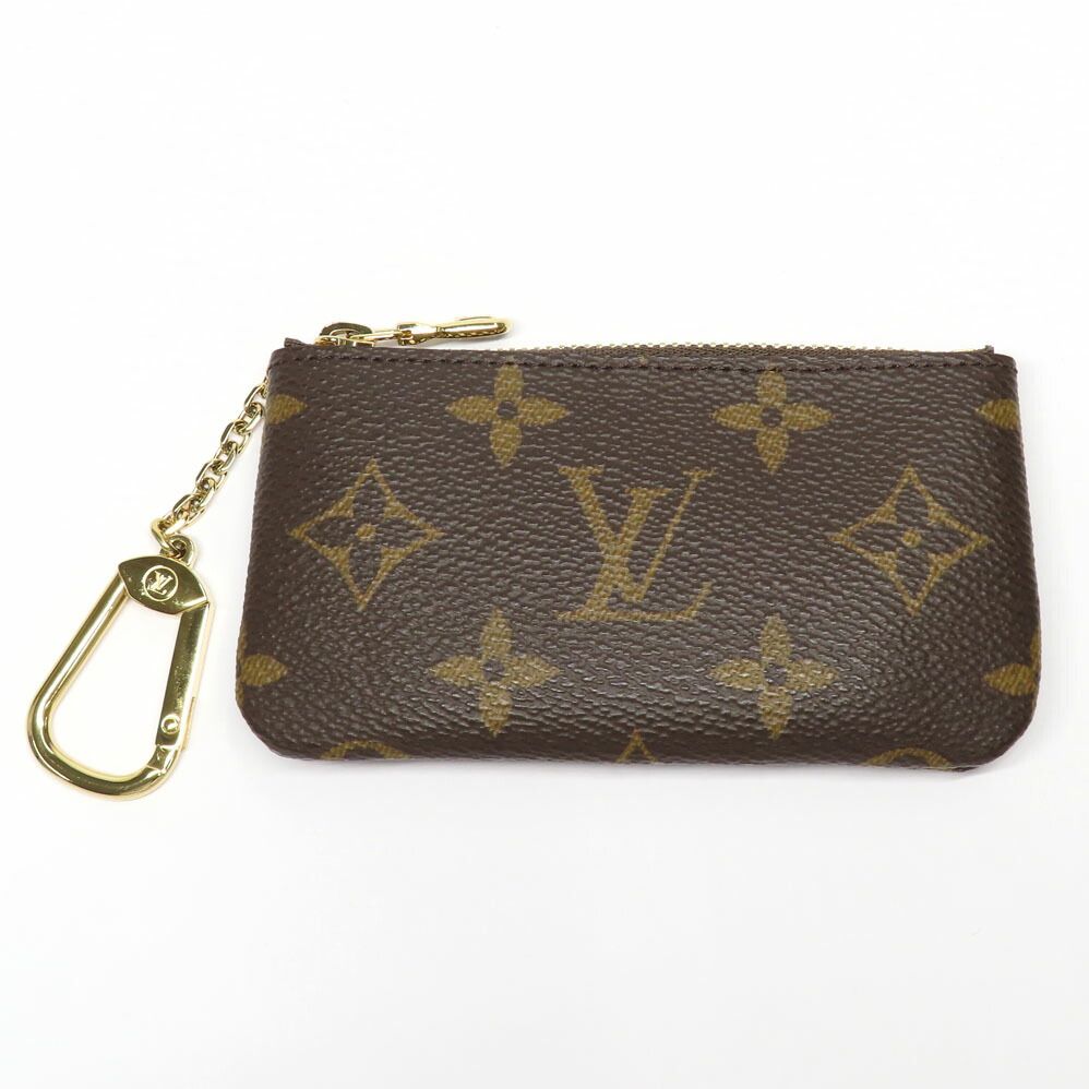 Louis Vuitton Card Key Case Pochette Cles Monogram Brown Mini — view 7