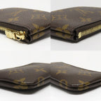 Louis Vuitton Card Key Case Pochette Cles Monogram Brown Mini — view 9