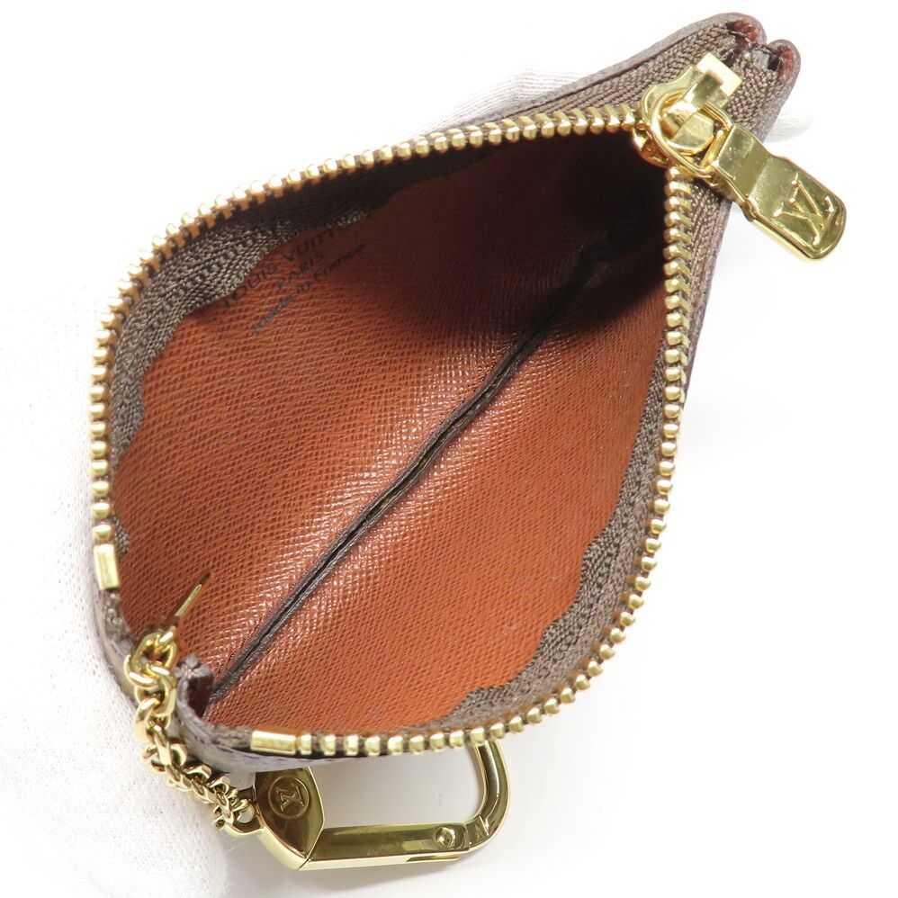 Louis Vuitton Card Key Case Pochette Cles Monogram Brown Mini — view 5