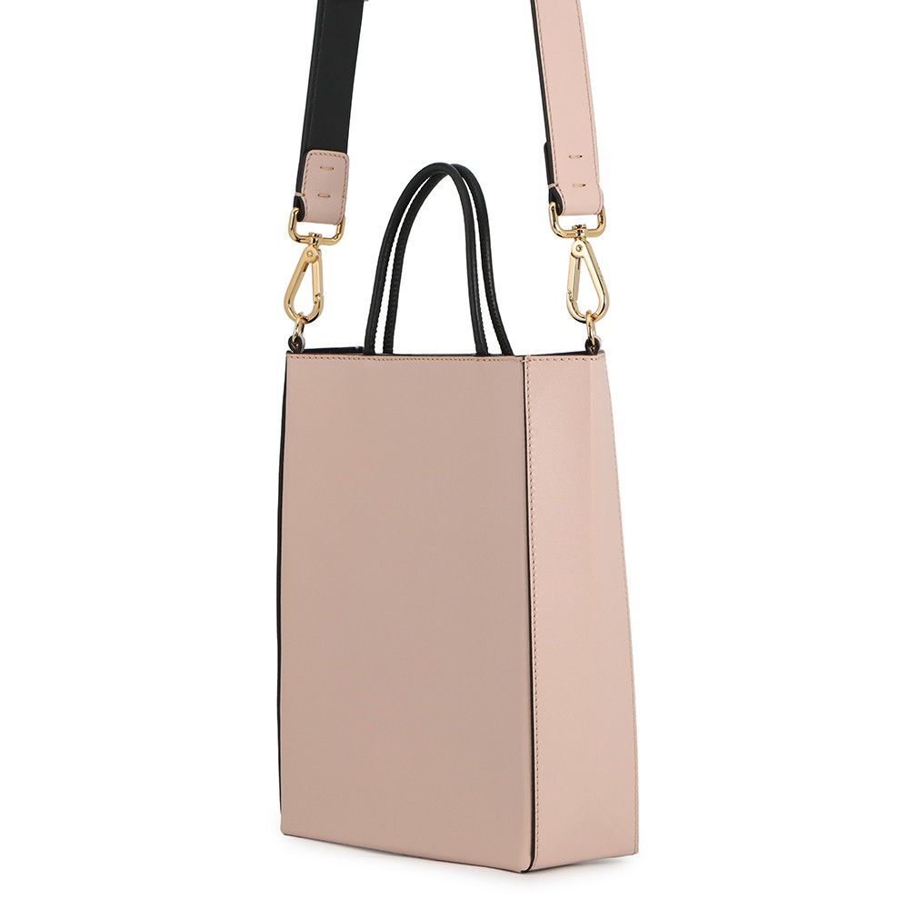 Fendi Shopping Small 2-Way Shoulder Bag Black — view 2
