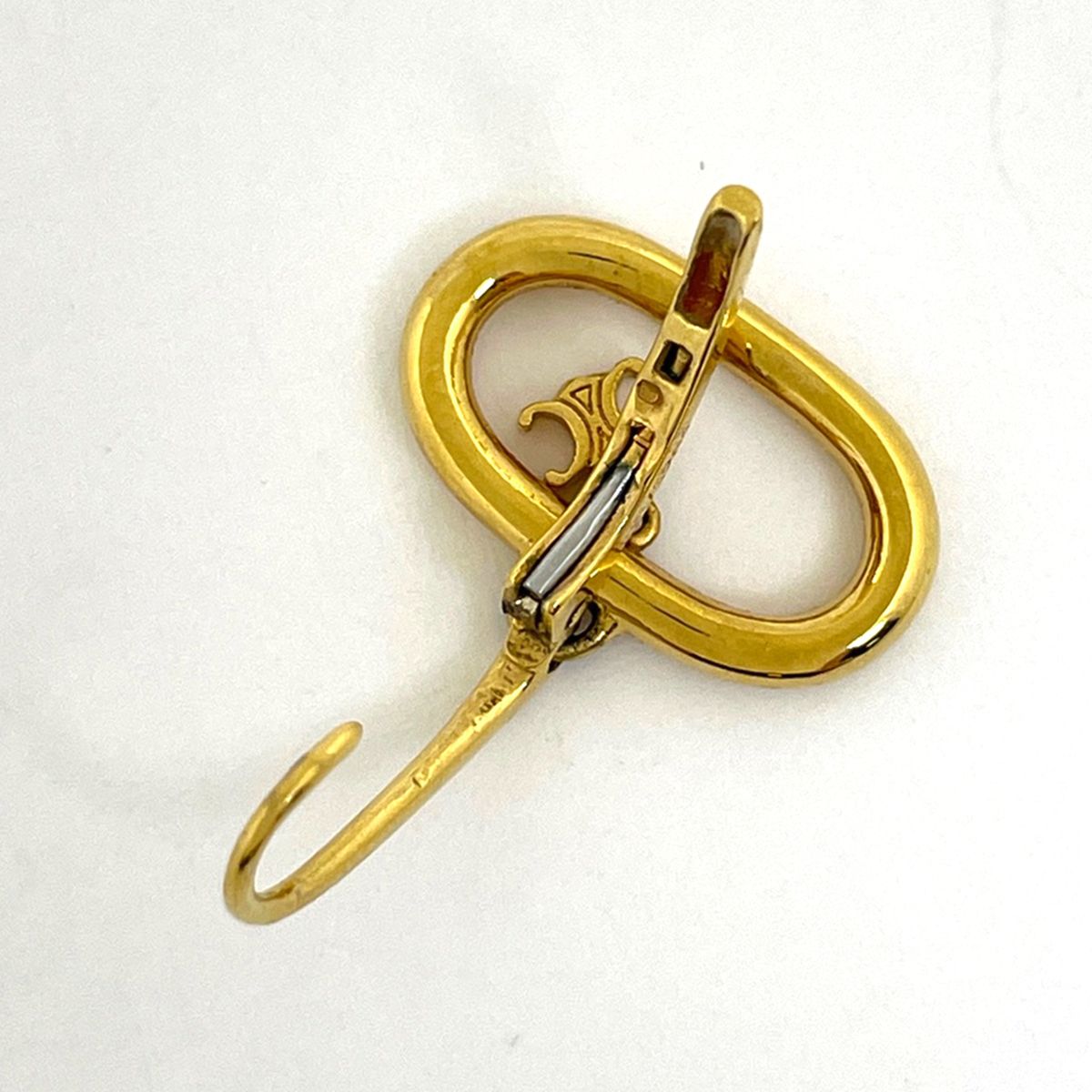 Celine Maillon Triomphe Mobile Earrings Swing Gold Plated — view 3
