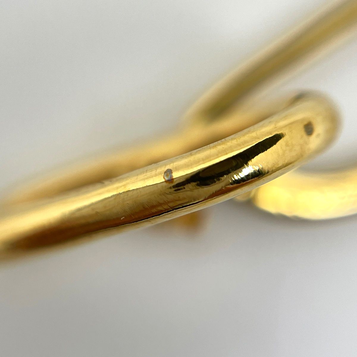 Celine Maillon Triomphe Mobile Earrings Swing Gold Plated — view 4