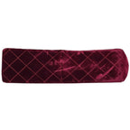 Chanel CC Logo Platinum Shoulder Bag Quilted Velvet — view 5