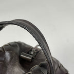 Bottega Veneta Intrecciato Second Bag Handbag Leather Brown — view 5