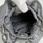 Dior Maris Pearl Handbag Leather Gray — view 7