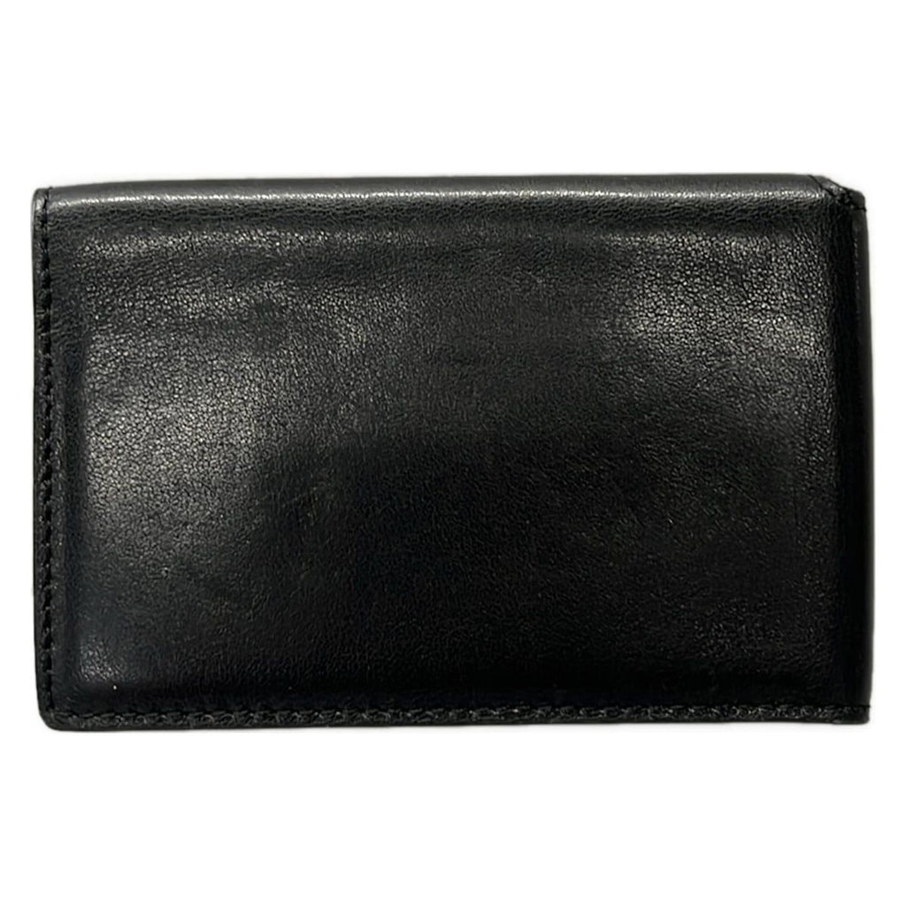 Gucci Business Card Holder Black Leather — view 2