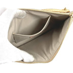 Louis Vuitton Handbag Pochette Plat Leather Gold — view 3