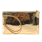Louis Vuitton Handbag Pochette Plat Leather Gold — view 2
