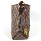 Louis Vuitton Shoulder Bag Delightful PM Damier Canvas Ebene Brown — view 3