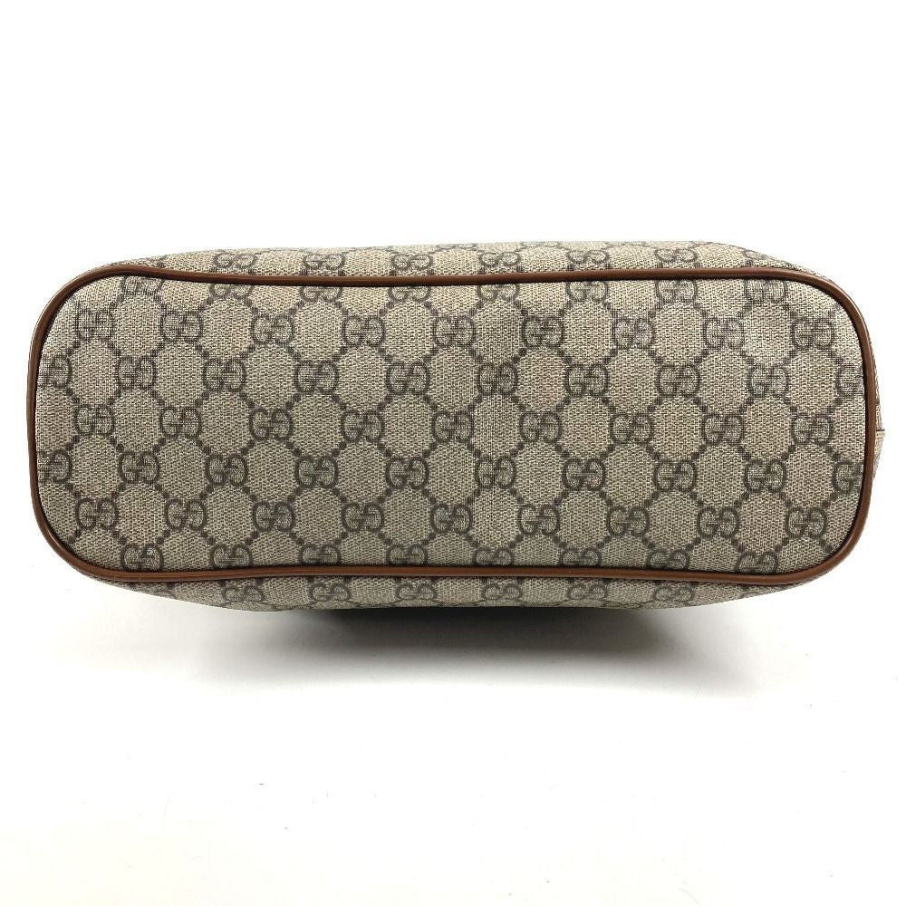Gucci Handbag 2-Way Bag Logo GG Supreme Canvas Beige — view 5