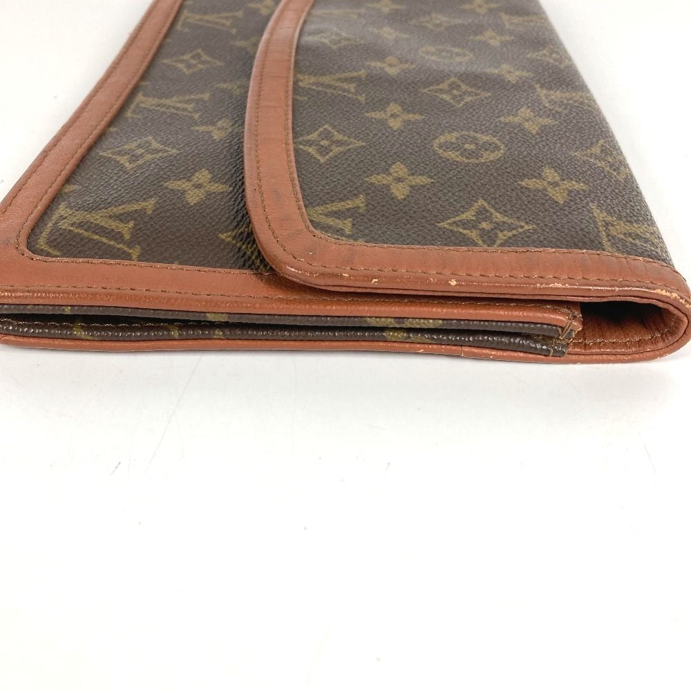 Louis Vuitton Clutch Pochette Dam GM Monogram Canvas Brown — view 3