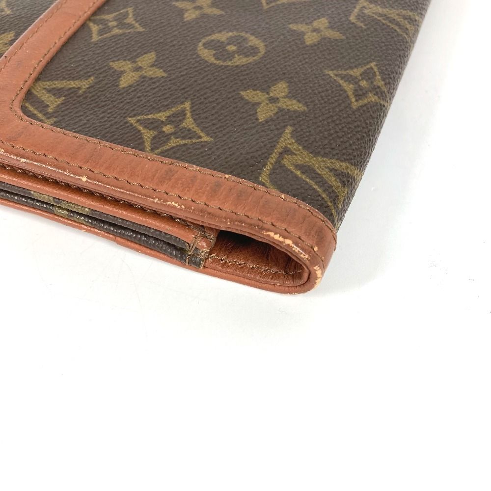 Louis Vuitton Clutch Pochette Dam GM Monogram Canvas Brown — view 4