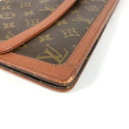 Louis Vuitton Clutch Pochette Dam GM Monogram Canvas Brown — view 7
