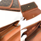 Louis Vuitton Clutch Pochette Dam GM Monogram Canvas Brown — view 8