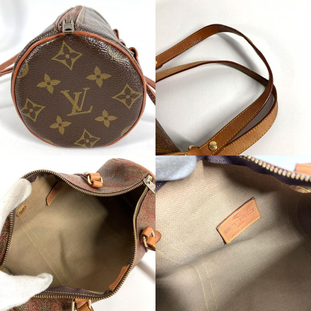 Louis Vuitton Handbag Papillon 22 Mini Monogram Canvas Brown — view 9