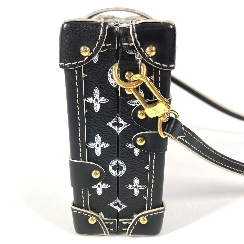 Louis Vuitton Shoulder Bag Petit Mal Leather Black — view 4